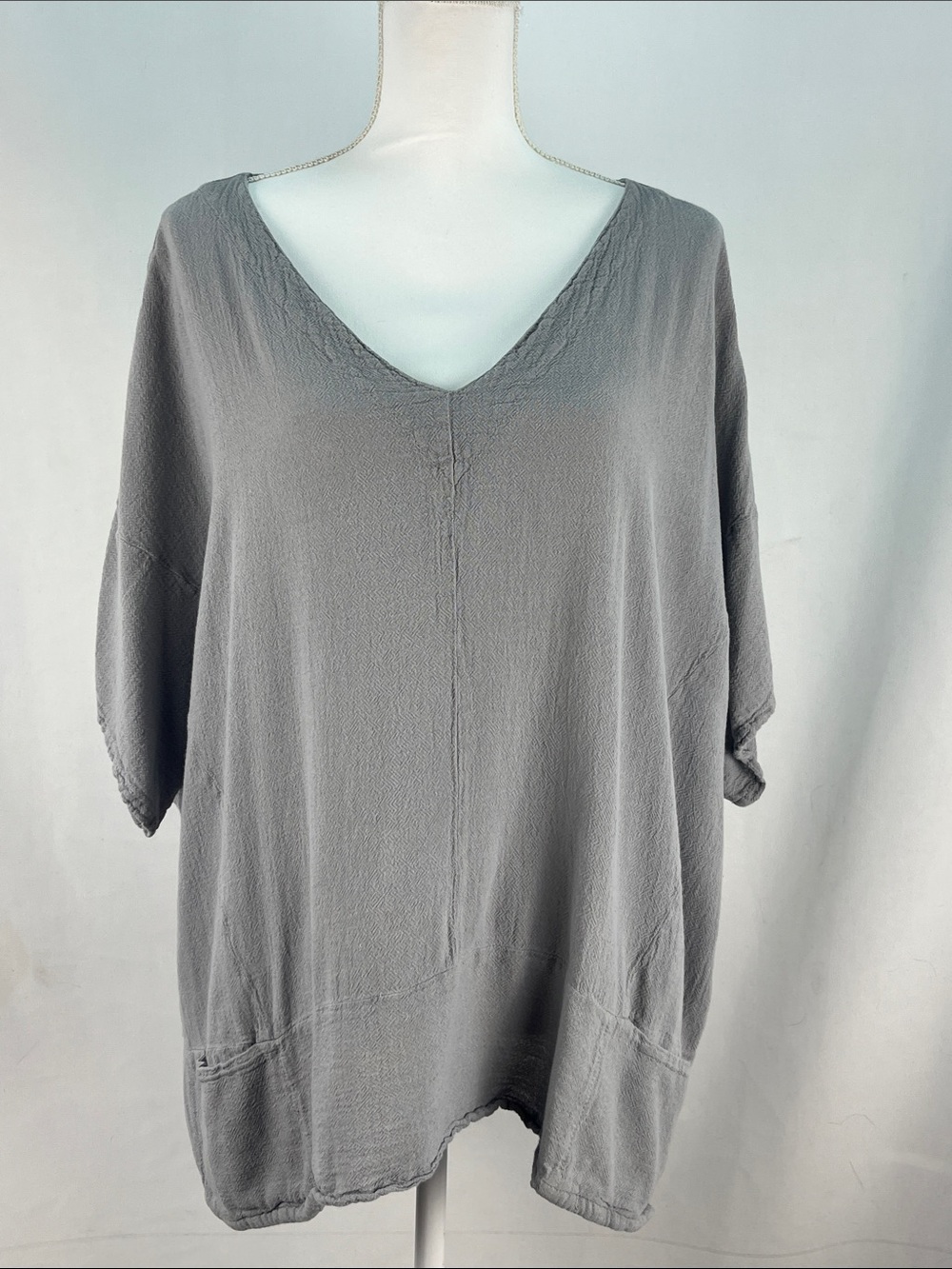 Oh My Gauze! 100% Cotton Lagenlook Tunic Top R